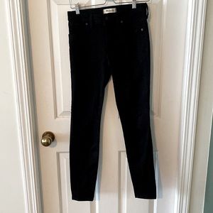 Madewell black skinny jeans. Size 27.